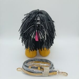 Avant Garde Faux Leather Dog Crossbody/Shoulder Handbag​​